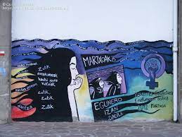 Mural conmemorativo del Día Internacional de la Mujer