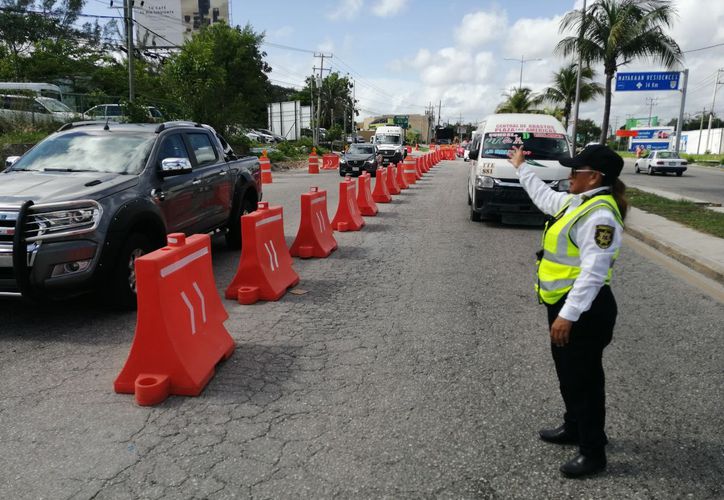 Cancún: Se mantienen restricciones de circulación en bulevar Colosio