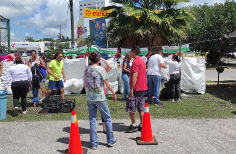 CONTINÚA SUMANDO “RECICLATÓN” EXITOSAS JORNADAS EN CANCÚN