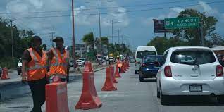 Alertan de tráfico desbordado en Zona Hotelera de Cancún