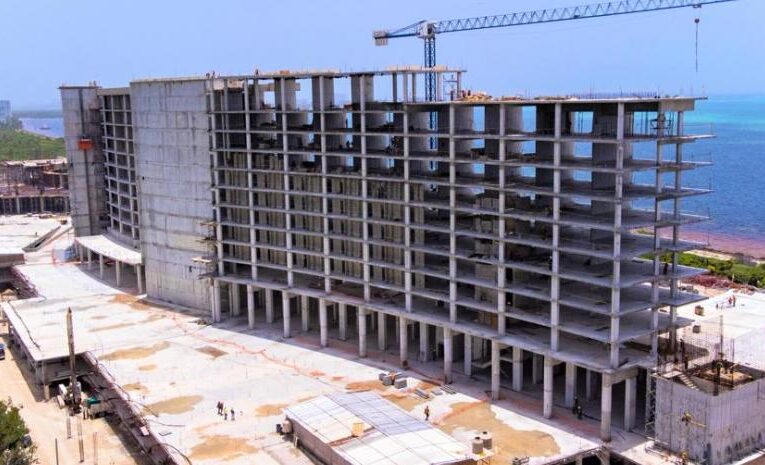 Innovador concreto de CEMEX agiliza la construcción de nuevo megahotel en Cancún