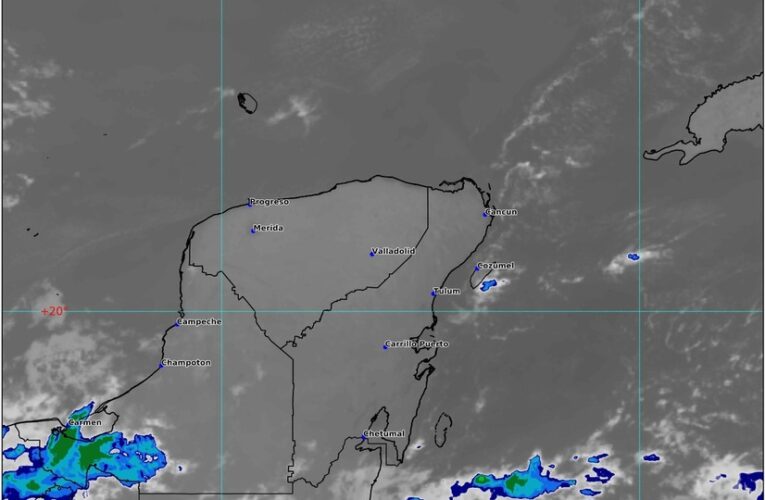 Clima para Quintana Roo: Día cálido y chubascos