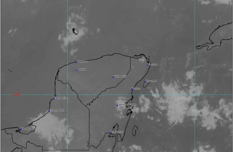 Domingo cálido en Quintana Roo; pronostican lluvias aisladas