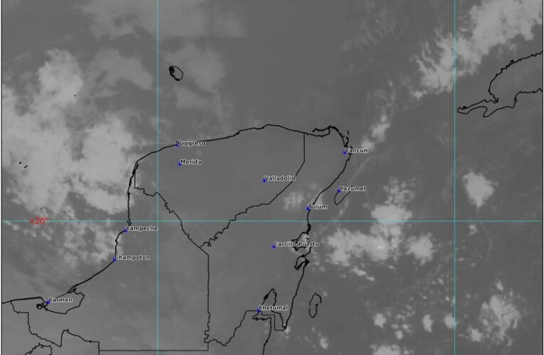 Pronostican ambiente templado por la mañana y caluroso por la tarde para Quintana Roo