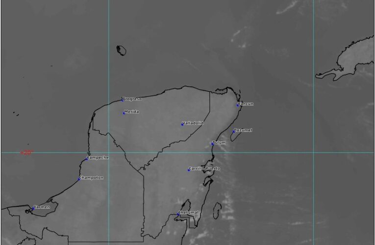 Pronostican calor y lluvias aisladas para Quintana Roo