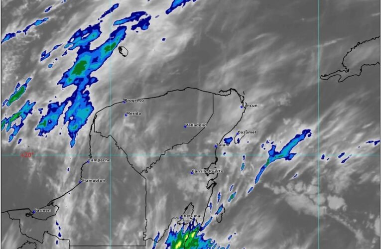 Pronostican lluvias aisladas para Quintana Roo