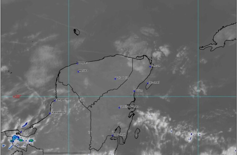 En Quintana Roo, día muy caluroso con más de 35 grados