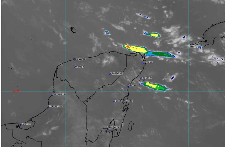 Prevén ambiente caluroso a muy caluroso para la Península de Yucatán