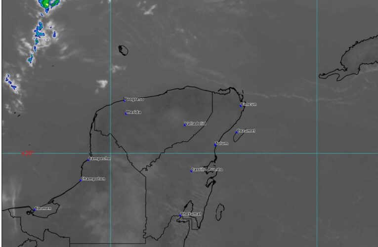 Prevén clima extremadamente caluroso para la Península de Yucatán