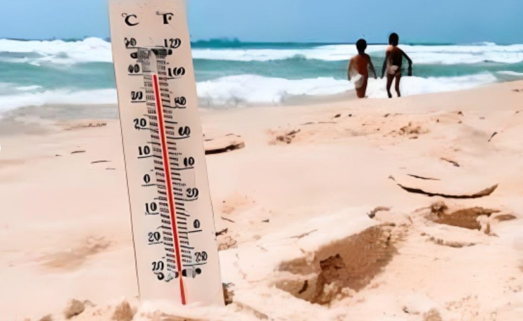 ¿Cuál es la temperatura promedio en Cancún hoy?