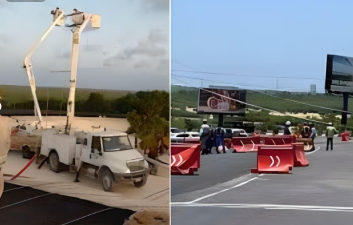 Cancún: anuncian falta de agua tras accidente en el ‘Distribuidor Vial’ del aeropuerto