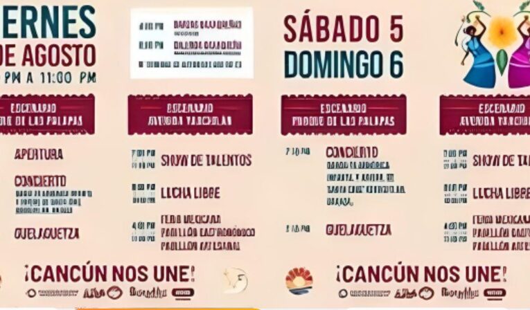 PRESENTAN CALENDARIO “GUELAGUETZA CANCÚN”