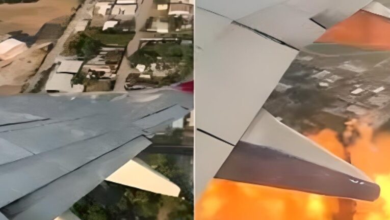 Iban en un vuelo de Houston a Cancún, pero una alerta en el avión obligó al piloto a hacer una maniobra