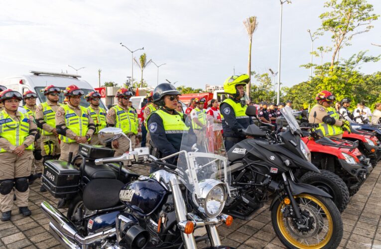 Inicia Operativo de Invierno 2023 en Playa del Carmen