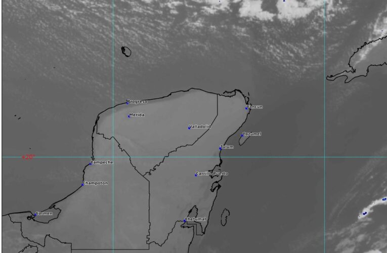 El frente frío número 32 afectará la Península de Yucatán