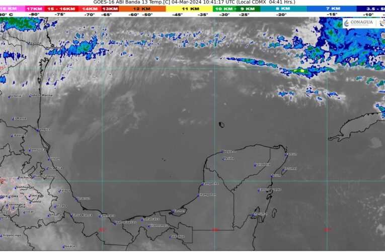 PREVÉN LLUVIAS LIGERAS EN DISTINTOS PUNTOS DEL ESTADO