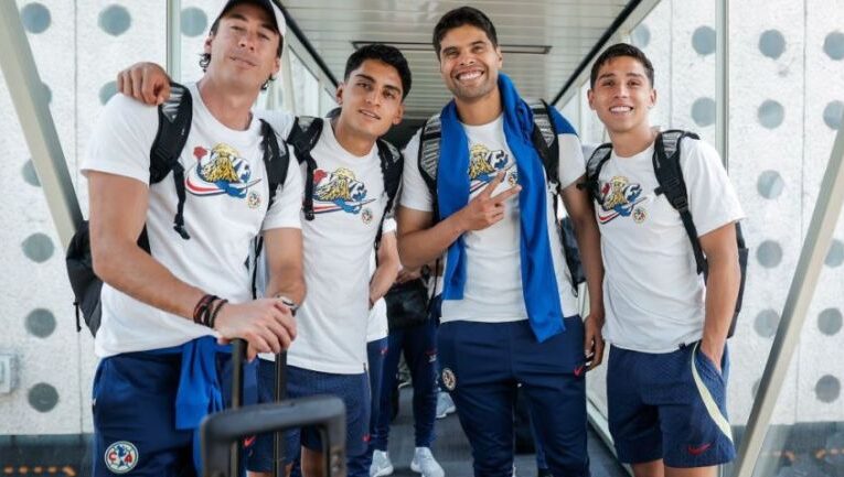 América está en Los Ángeles para Clásico Joven amistoso ante Cruz Azul