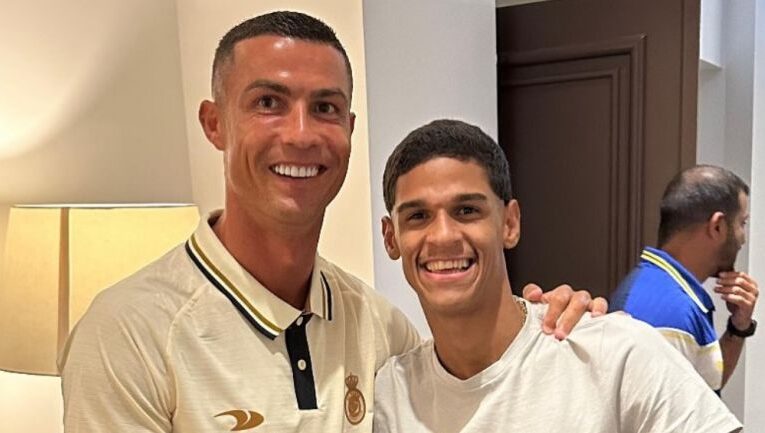 Tiktoker brasileño se convierte en padre y nombra a su hijo Cristiano Ronaldo