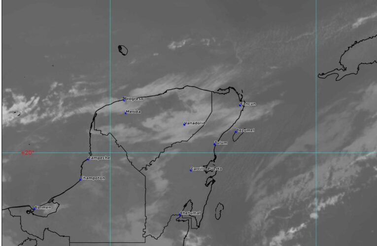 PRONOSTICAN UN DÍA MUY CALUROSO PARA LA PENÍNSULA DE YUCATÁN