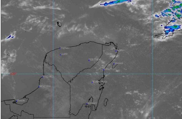 CALOR EXTREMO EN LA PENÍNSULA DE YUCATÁN; LLUVIAS FUERTES EN QUINTANA ROO