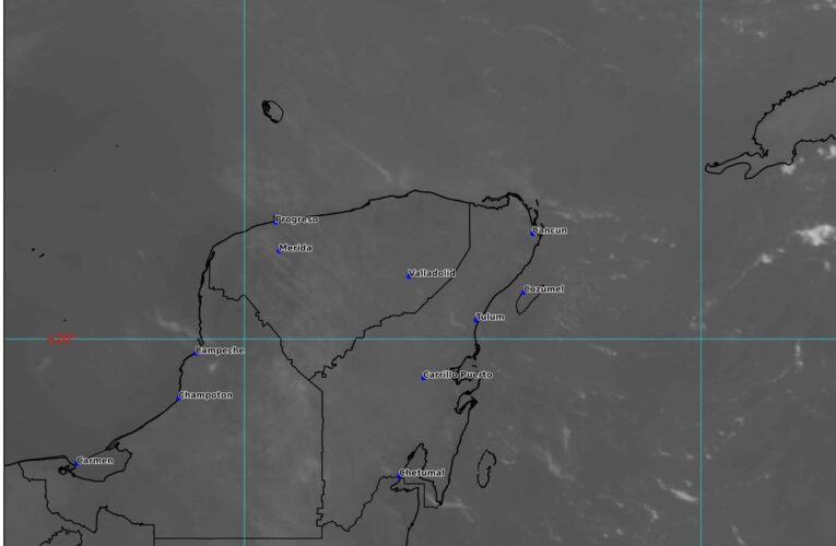 Pronostican lluvias aisladas en Yucatán y Quintana Roo