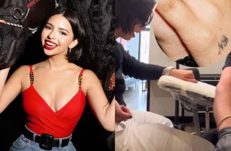 ‘Es desafiante y está muy enamorada’ Maryfer Centeno analiza nuevas fotos y tatuaje de Ángela Aguilar