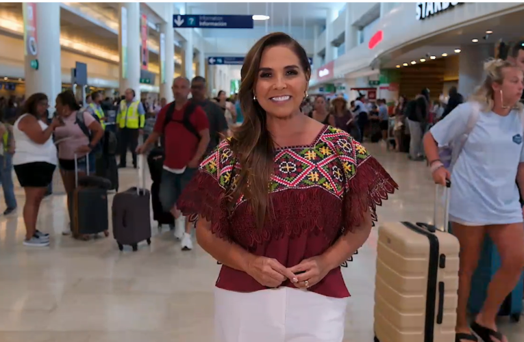 Operaciones aeroportuarias de Cancún volvieron a la normalidad: Mara Lezama