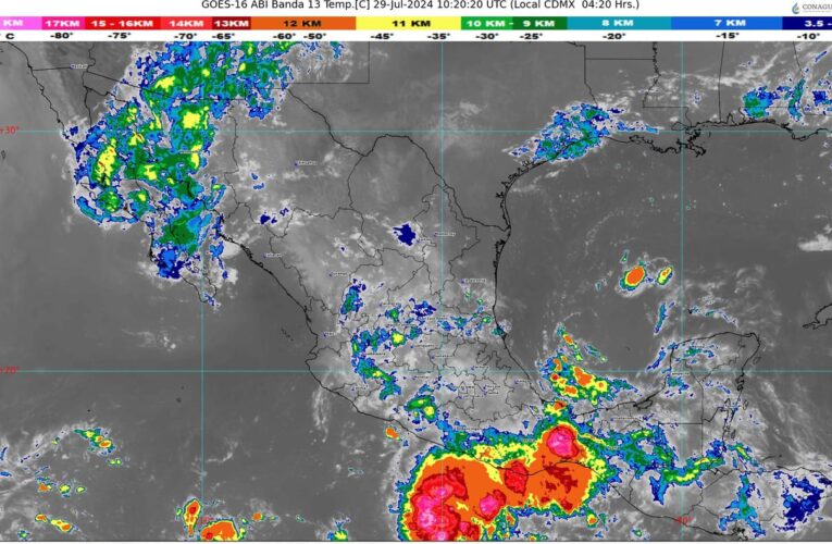 La onda tropical número 14 recorrerá el sur del litoral del Pacífico