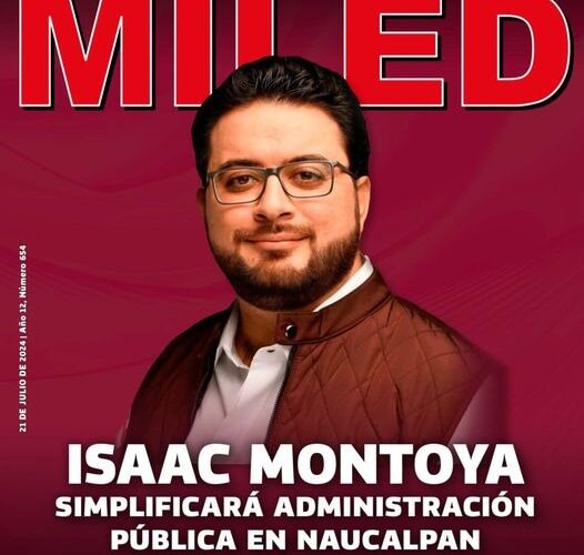 Isaac Montoya agradece reconocimiento de revista MILED y afirma que trabajará en la simplificación administrativa en Naucalpan