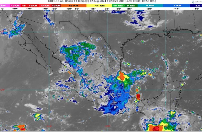 Pronostican lluvias intensas y vientos en el Noroeste de México