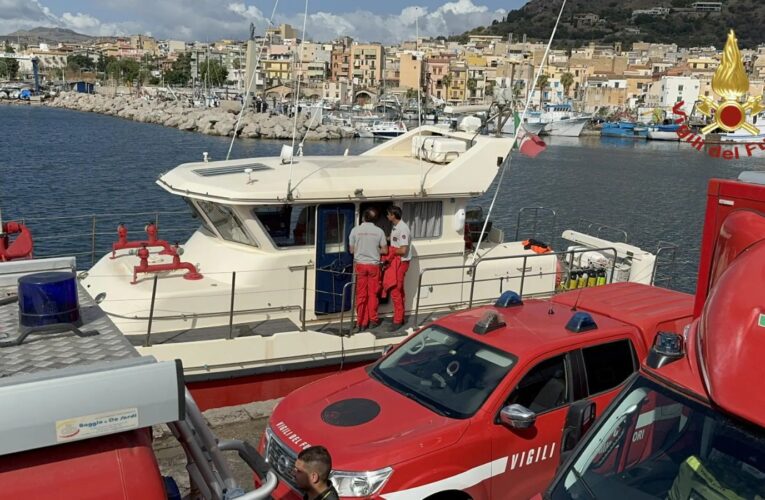 Recuperan dos cadáveres dentro del yate naufragado frente a Sicilia, Italia