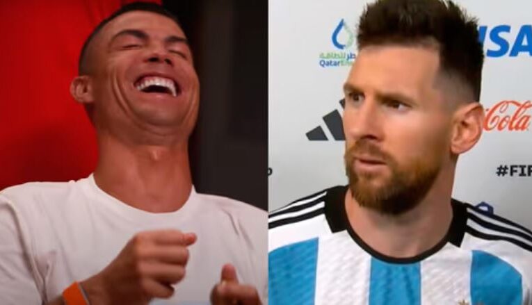 Cristiano imita el “qué mirás bobo” de Messi y rompe el internet