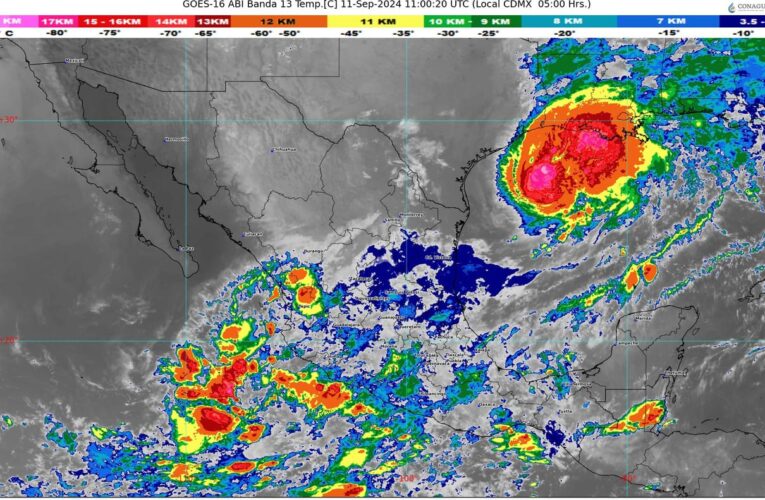 Pronostican lluvias intensas y fuertes en 22 estados