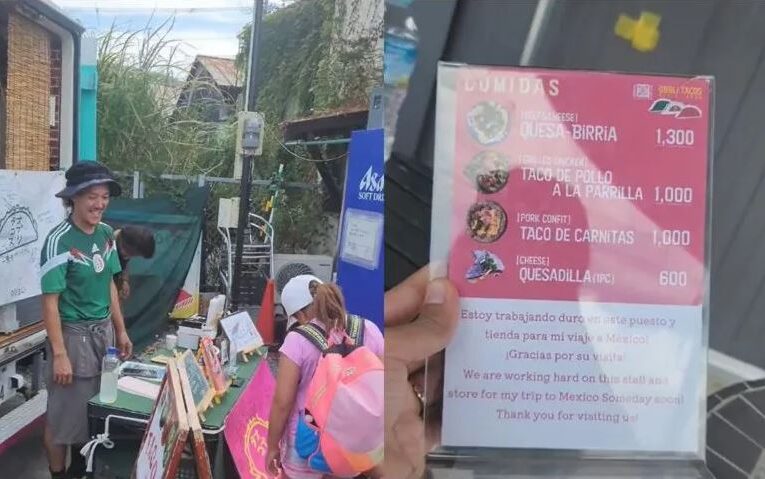 Japonés abre puesto de comida mexicana en Kioto y se vuelve viral