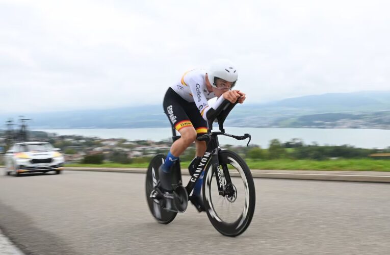 Iván Romeo, oro en la crono sub23 del Mundial de Zúrich