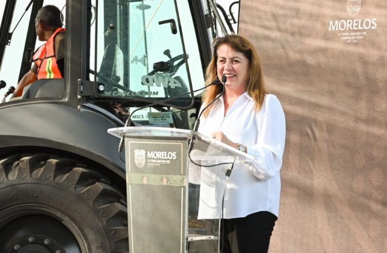 Margarita González Saravia inicia rehabilitación del ‘Circuito Tierra y Libertad’ en Morelos