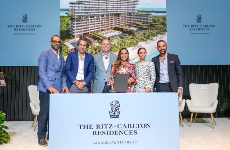 Ritz Carlton anuncia inversión de 400 MDD en Cancún; Mara Lezama destaca la confianza del sector en el Segundo Piso de la Transformación con Claudia Sheinbaum