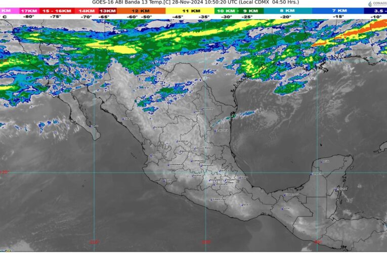 Pronostican evento de norte, para Tamaulipas y Veracruz