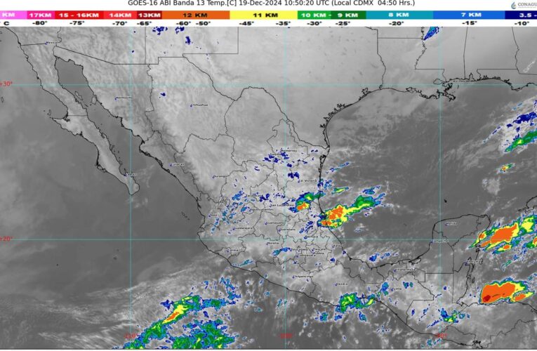 El frente frío se extenderá en México