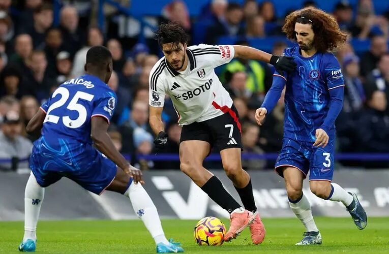 Raúl Jiménez y el Fulham sorprenden al Chelsea