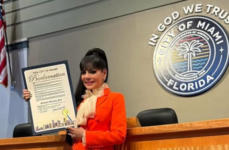 Maribel Guardia presume que ya tiene su día oficial en Miami