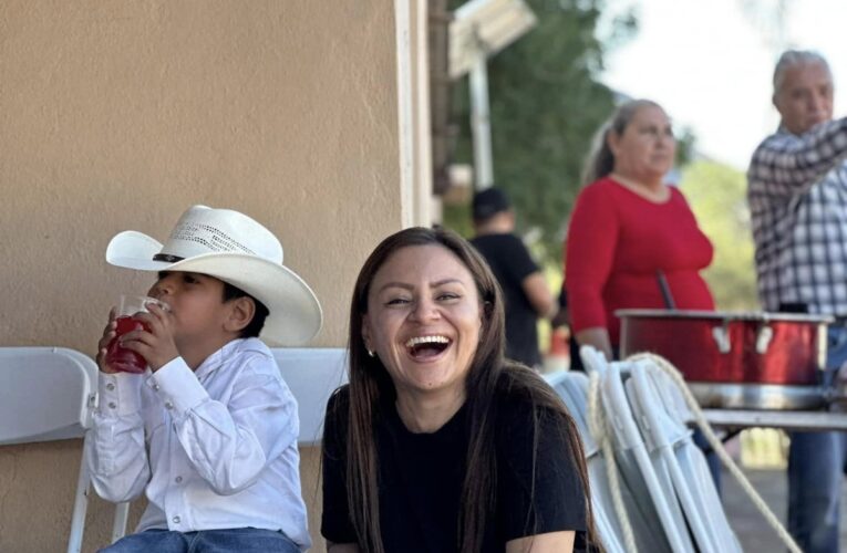 Paz Ochoa convive con las familias de paso de Santa Cruz en Loreto