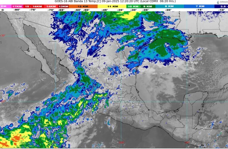 Un nuevo frente frío se aproximará a México