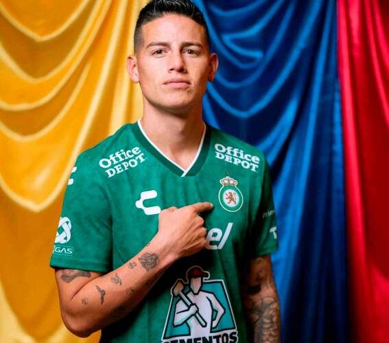 Club León crea canción a James Rodríguez y ya es un hitazo