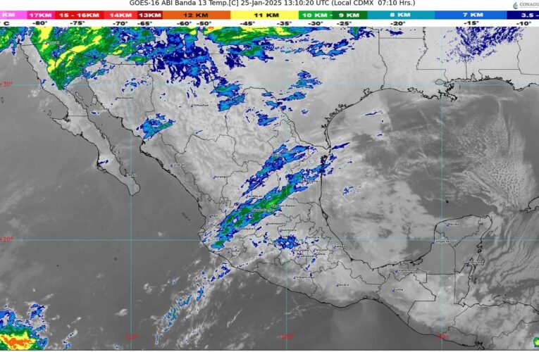 Temperaturas en ascenso, lluvias aisladas y vientos fuertes en varias regiones de México