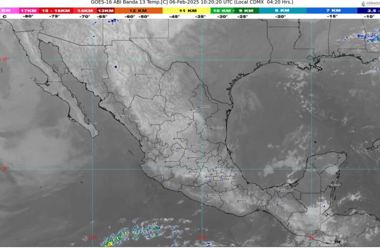 Pronostican día cálido a caluroso en gran parte de México