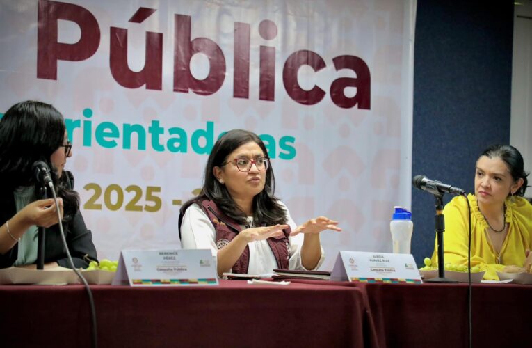 Aleida Alavez promueve mesas temáticas para un gobierno más cercano a los iztapalapenses