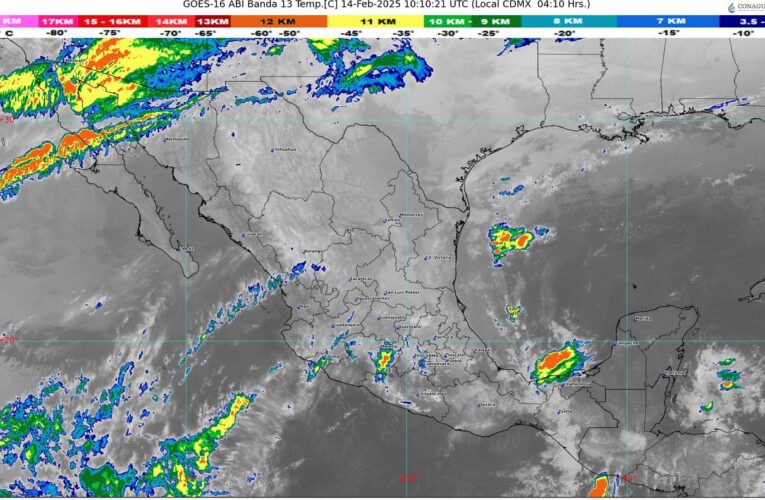 El frente frío número 27 ingresará a México