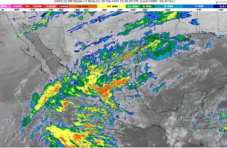 El frente frío número 28 se aproxima al Norte de México