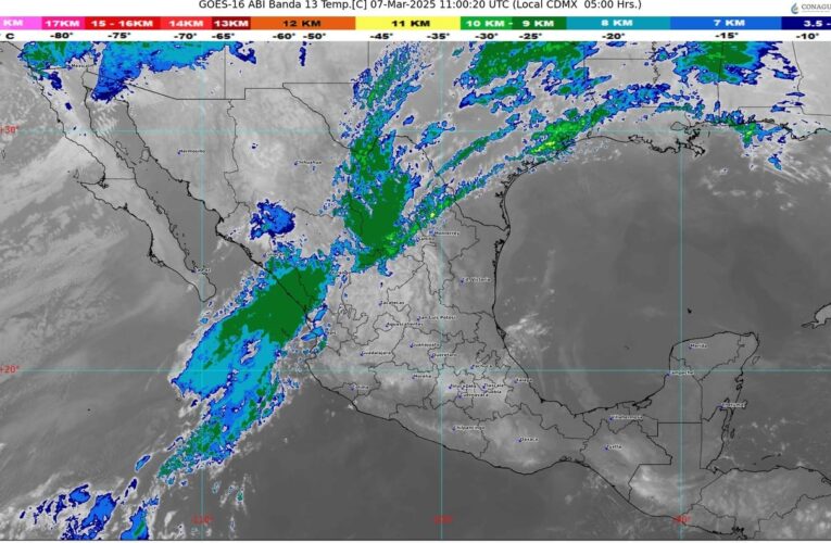 El nuevo frente frío número 33 está sobre México